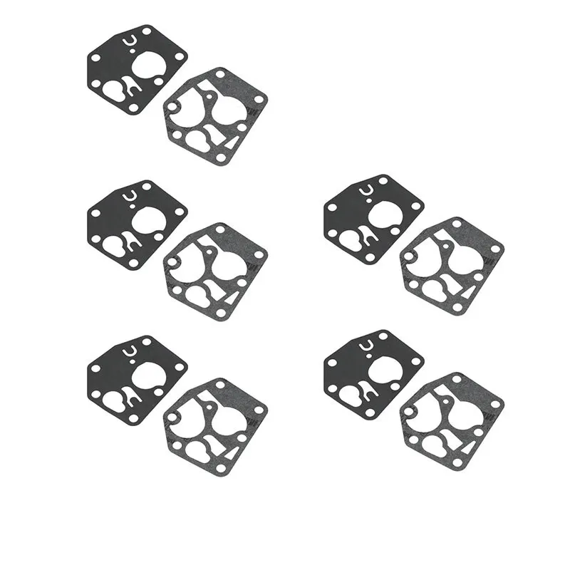 New 10Pcs/Set Replacement Practical Durable Carburetor Diaphragm Gaskets Fit For Briggs Stratton Sprint Classic Engines durable