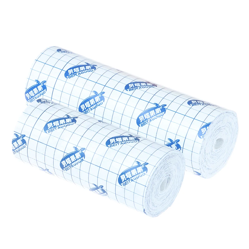 1 Roll Non-woven Tape Adhesive Plaster Breathable Patches Bandage First Aid Hypoallergenic Wound Dressing Fixation Tape 6 Size