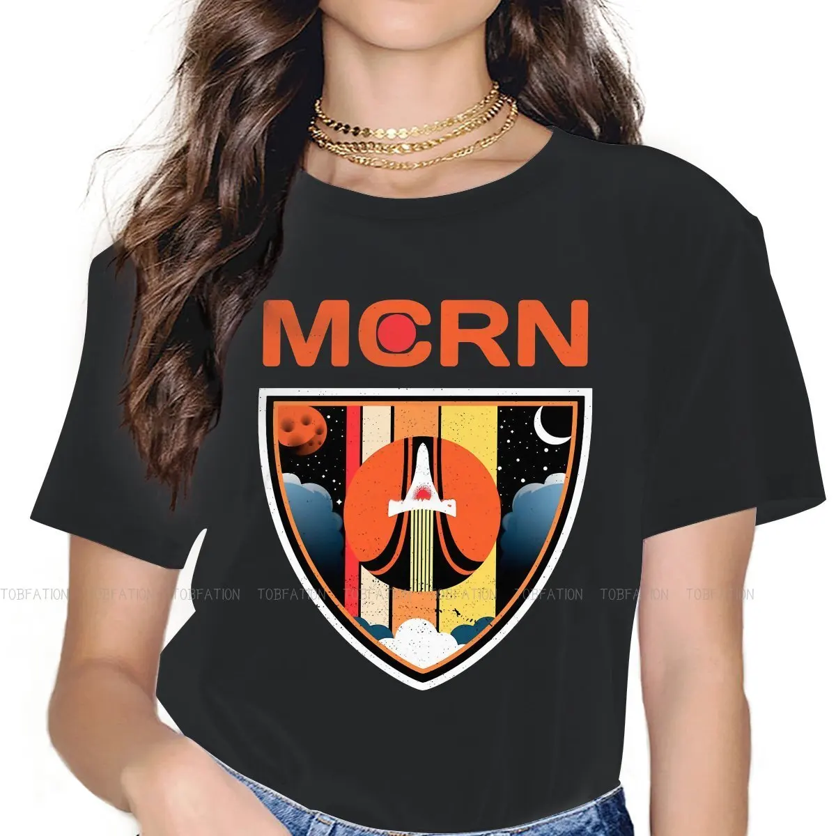 The Expanse Joe Miller James Holden Canterbury TV Girls T Shirt MCRN Female Tops Graphic Funny Tees Ladies Tshirt