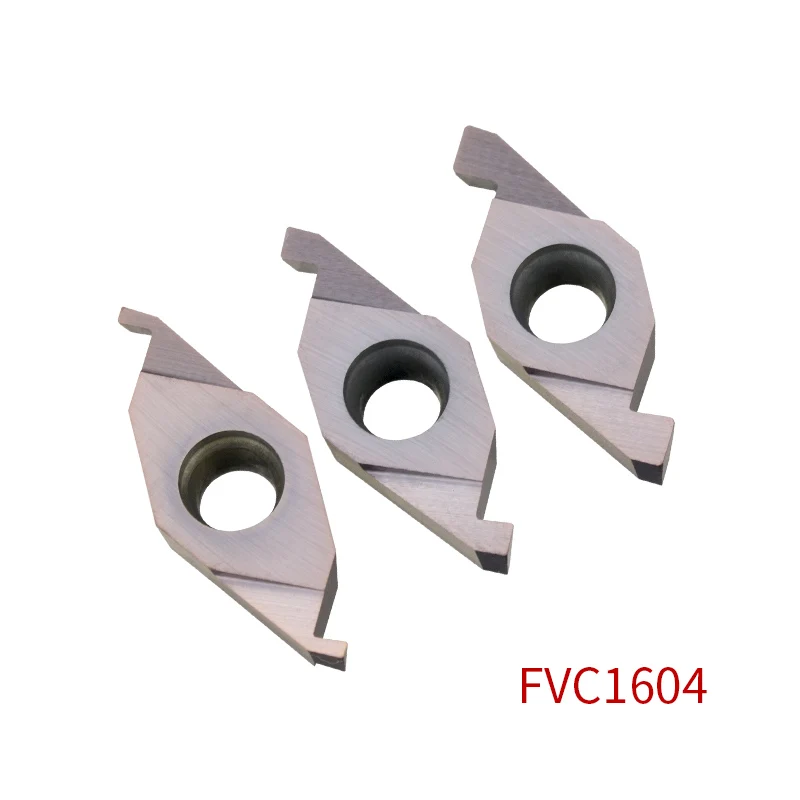 10PCS FVC1604R VC1604R KT930S Inside Groove Carbide Inserts 100 150 200 250 300 End face grooving for Grooving Turning Tool