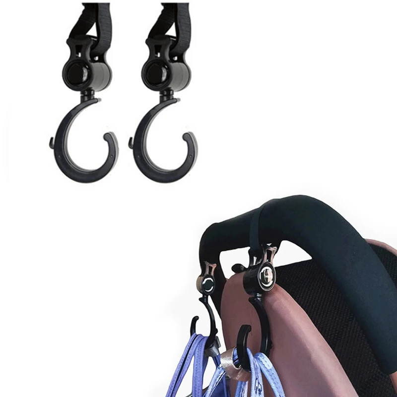 Baby Bag Stroller Hooks Pram Rotate 360 Degree Baby Car Seat Accessories Stroller Organizer 1pcs/ Baby  Hanger