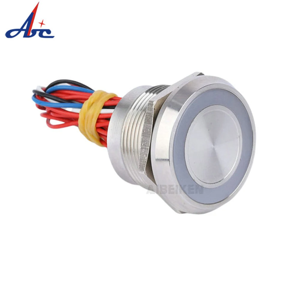 2A  22mm Piezo Switch IP68 Capacitive Touch Switch Waterproof  Push Button Switch