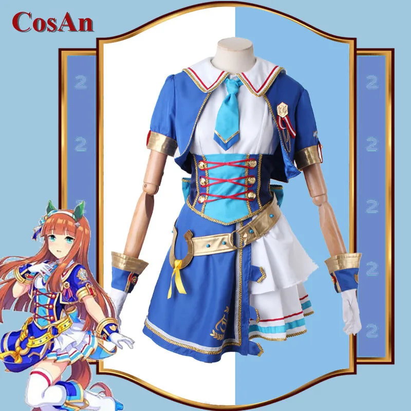 

CosAn New Game Umamusume: Pretty Derby Cosplay Costume 3rd EVENT WINNING DREAM STAGE Uniforms Activity Party Role Play Clothing