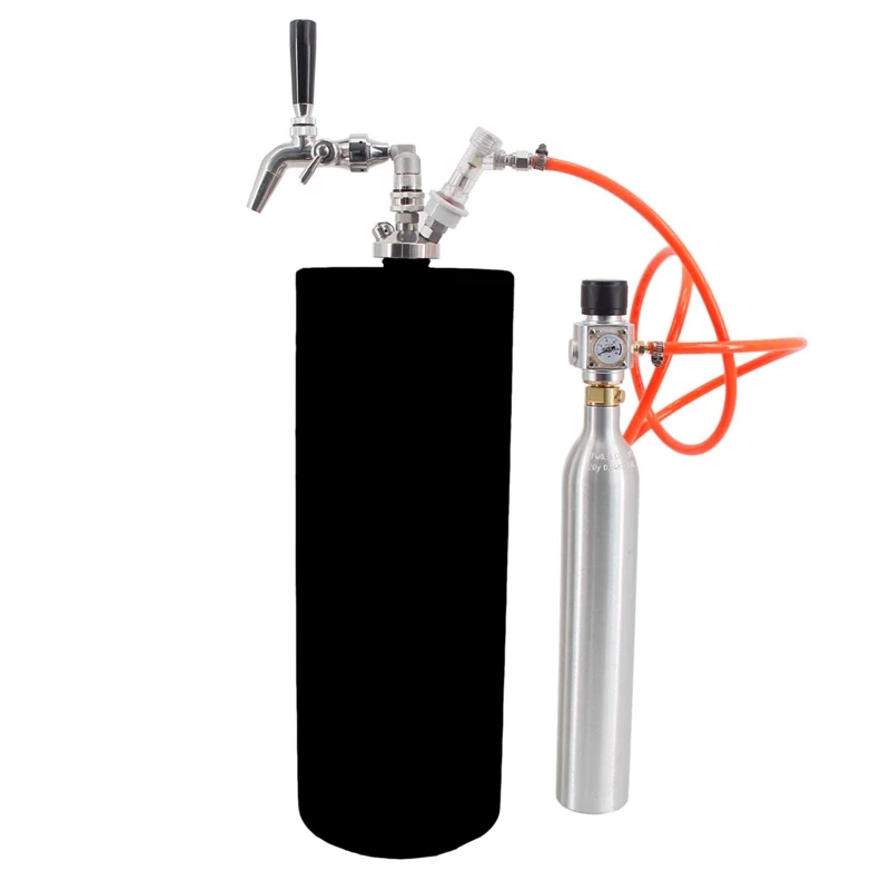 Master Mini Keg Beer Tap Kit Portable Mini Beer Keg Soda Gas Supply Build Your Own Mini Keg Package NO Mini Keg No CO2 Cartridge