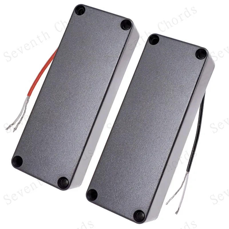 A Set of 2 Pcs Black Sealed 5 string Humbucker Bass Guitar Pickups guitar accessories