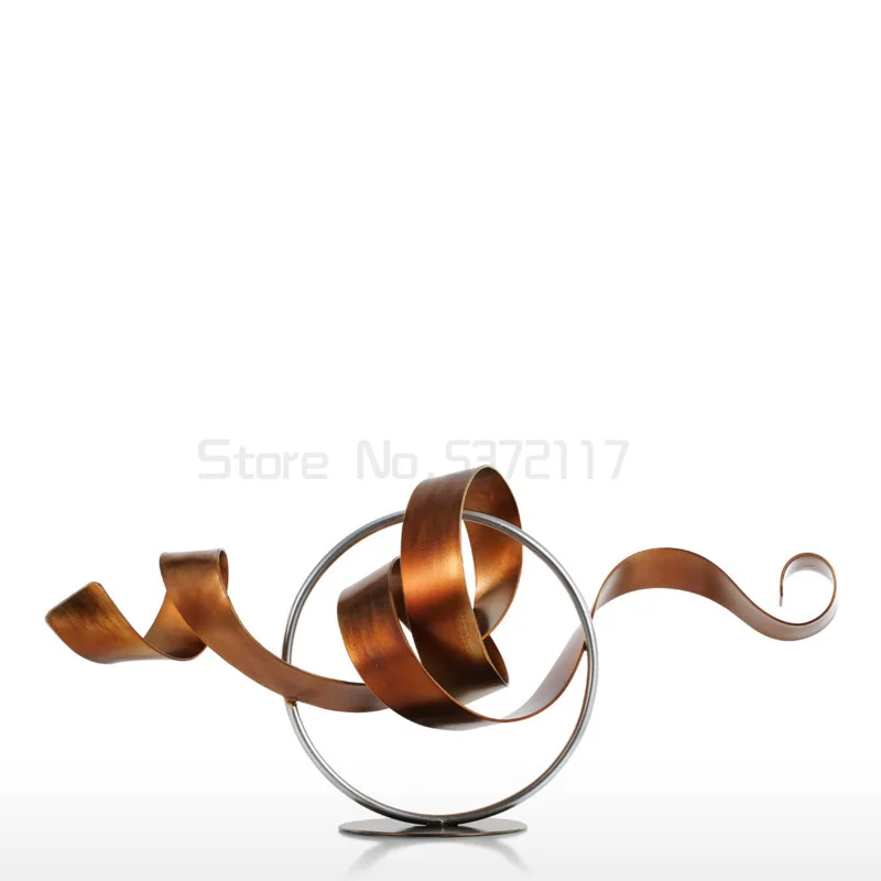 

Fashionable Iron Wriggle Modern Sculpture Abstract Sculpture Artwork Metal Sculpture Iron Home Decoration Indoor-Outdoor Decor