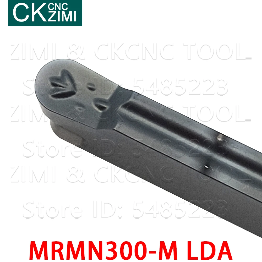 Inserti circolari del carburo della scanalatura del doppio LDA di MRMN300-M che scanalano gli inserti del carburo per gli utensili di tornitura dell'acciaio inossidabile MGEHR MGIVR MRMN