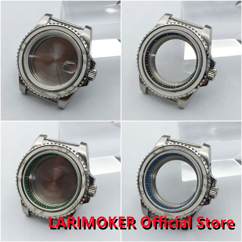 

LARIMOKER 40mm Silver Case Sapphire Glass Black Blue White Green Chapter Ring NH35 NH36 ETA2824 Seagull ST2130 PT5000 Movement