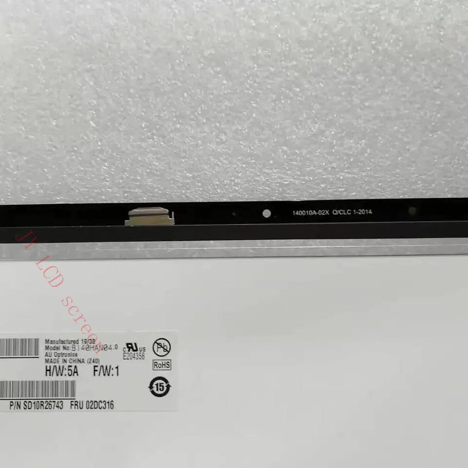 Para lenovo ideapad flex 5-14iil05 81x1 5-14are05 81x2 14 14 display tela lcd painel de toque digitador assembléia vidro