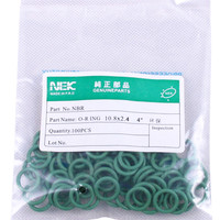 70pcs( 10.8*2.4mm ) #8 R134a NBR Rubber O-Ring Seal Kit,High Temperature Resistance for Car Air Conditioning valve 5/16 3/8 1/2