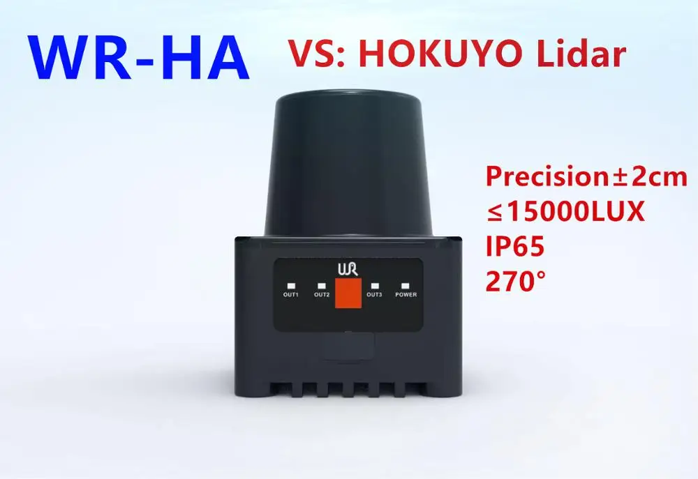 

10m 20m 30m 40meters High precision lidar is suitable for outdoor robot navigation and obstacle avoidance