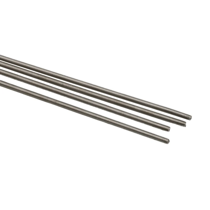 4PCS Marine M2 M2.5 M3 M4 Full Thread Stainless Steel Push Pull Rod Length 250mm Servo Linkage DIY Accessories for RC Boat Model