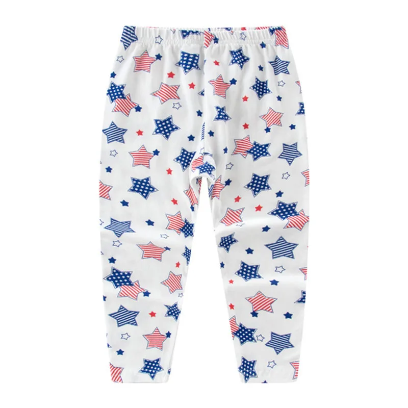 Casual Cartoon Printing Children Trousers 2024 Spring Summer Thin Kids Boys Girls Pencil Pants Toddler Bottoming Pants 3-7Y