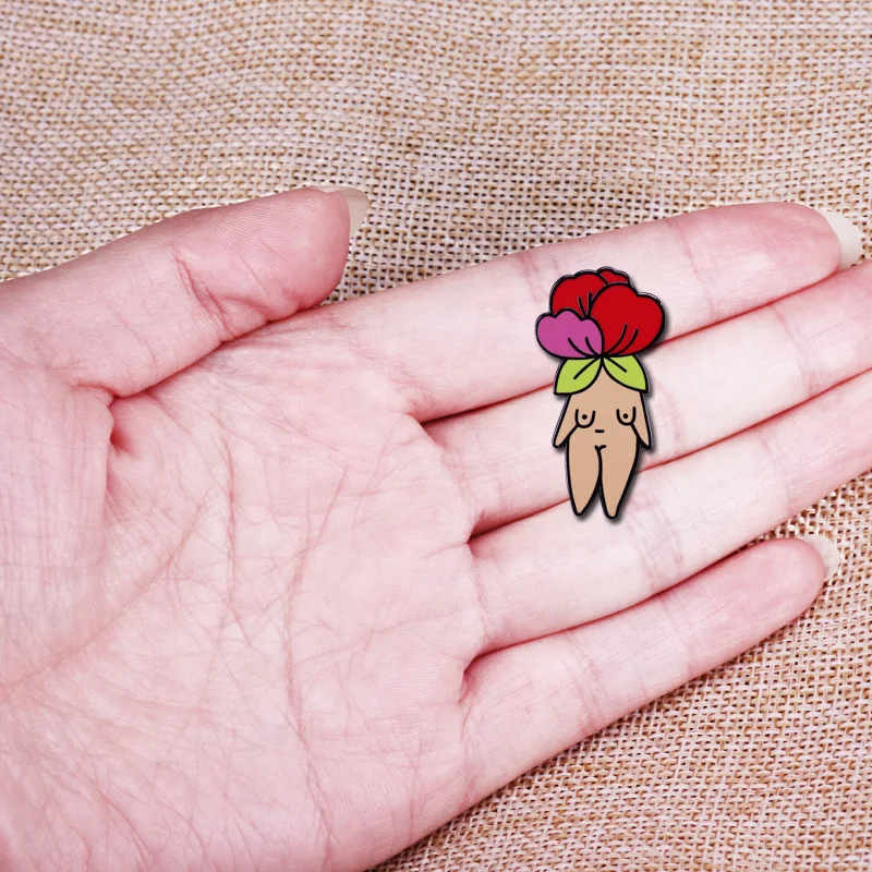 النسوية دبوس دبابيس جمع الدم قطرة فترة إيجابية تمكين الإناث GRL PWR شارة هدية للنساء