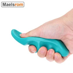 Herramienta de masaje de tejido profundo, masajeador de punto de disparo, Protector de pulgar verde, 2 piezas
