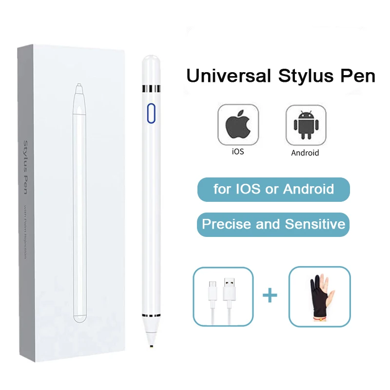 Universal Smartphone Pen For Stylus Android IOS Lenovo Xiaomi Samsung Tablet Pen Touch Screen Drawing Pen For Stylus iPad iPhone