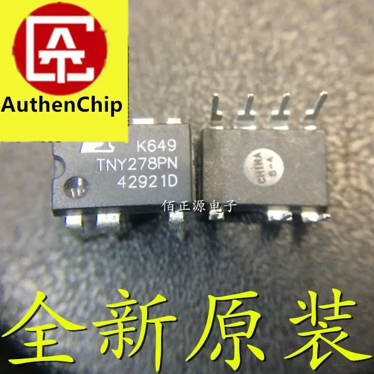 

10pcs 100% orginal new in stock TNY278PN TNY278P power IC management chip straight plug DIP-7