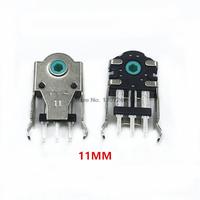 2Pcs New Original TTC Mouse Encoder Highly Accurate 5/5.5/7/8/9/10/11/12/13MM Green Core 5 million life Mouse wheel decoder