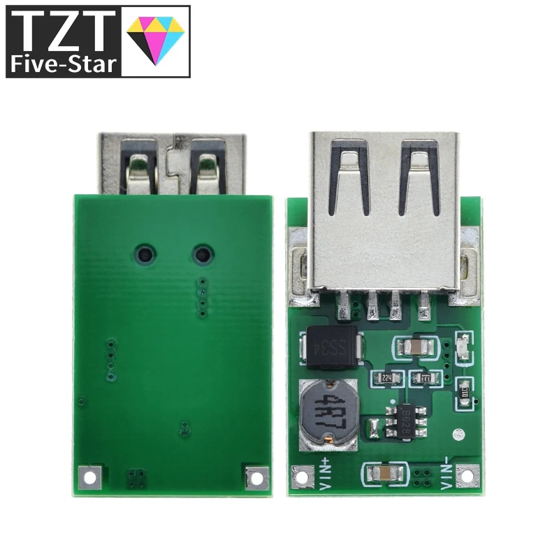 2V-5V zu 5V 1200MA USB-Ausgang Boost-Konverter Mini DC-DC Step-up Strommodul Lithium-Batterie-Ladeplatine für Telefonkamera – Detail 7