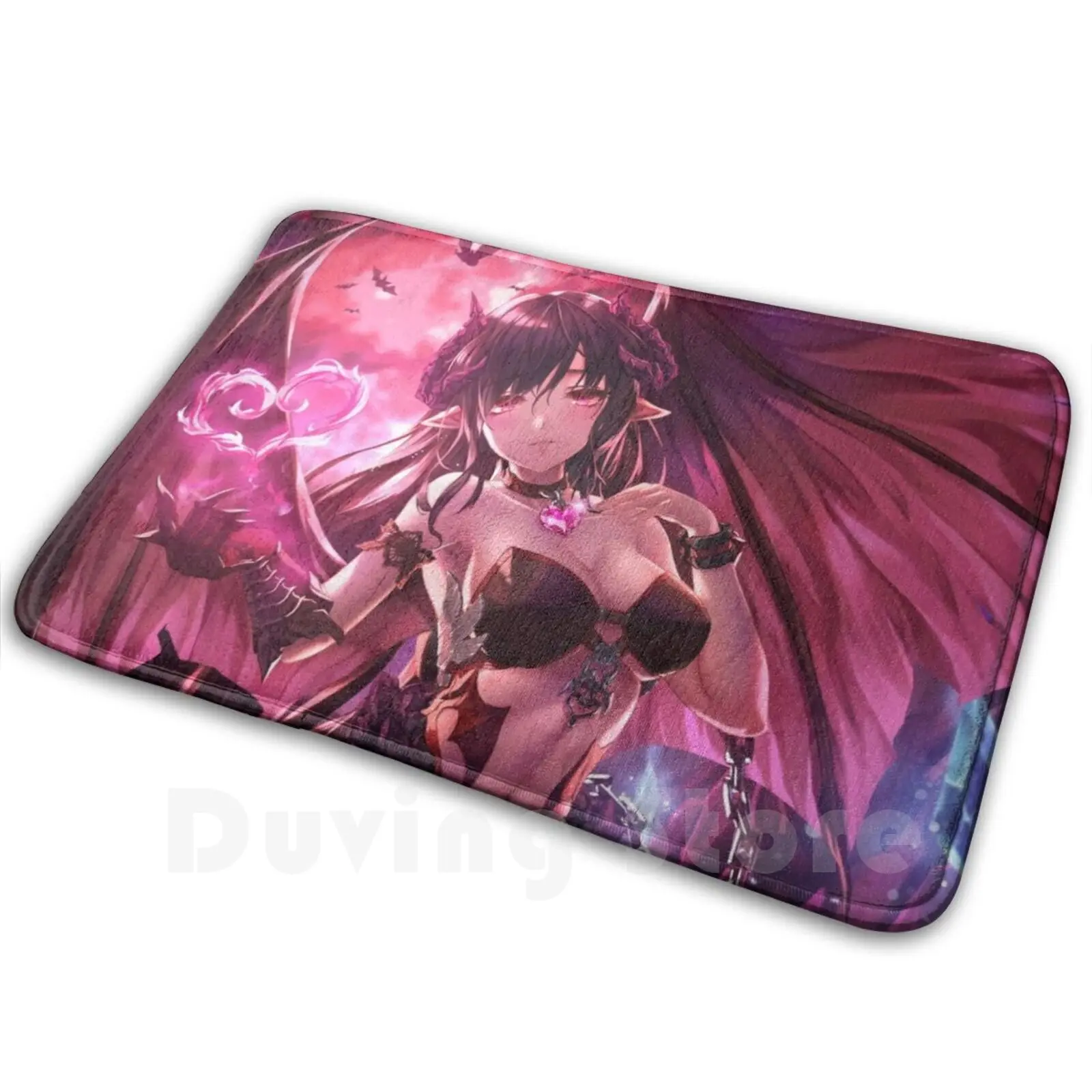 Succubus Carpet Mat Rug Cushion Soft Succubus Hentai Cute Lewd Anime Girls Anime Girl Sezy Anime Wifu Hd