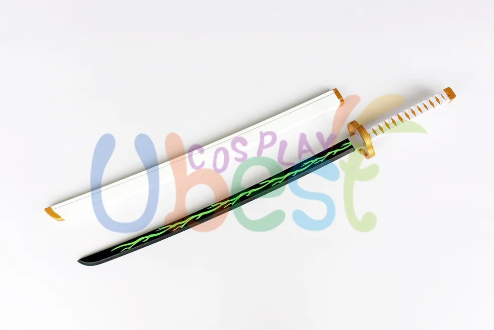 Agatsuma Zenitsu Prop Cosplay Replica Sword with Sheath Demon Slayer Kimetsu no Yaiba image 4