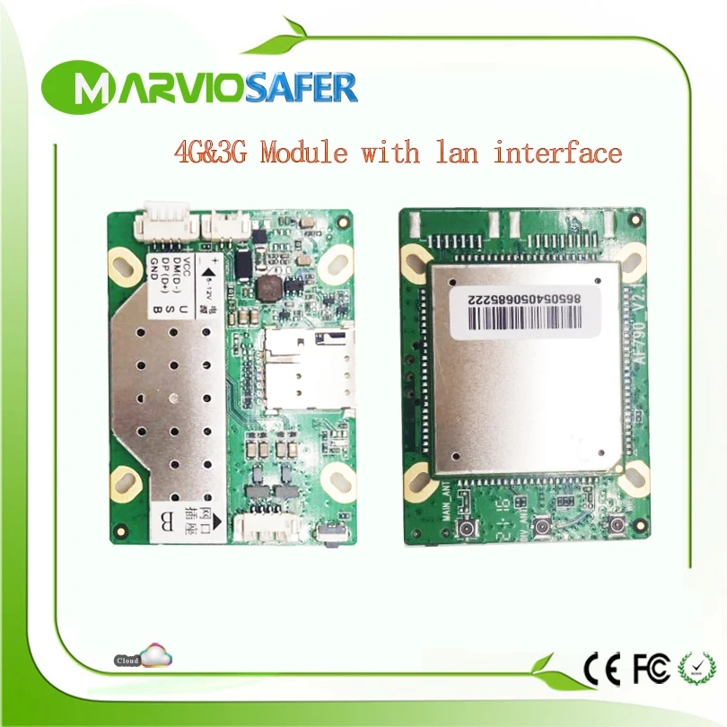 

Industrial Level 4G 3G Module Board For IP Camera Module Board High Speed USB Interface 4G FDD-LTE/TDD-LTE 3G WCDMA/TD-SCDMA GSM