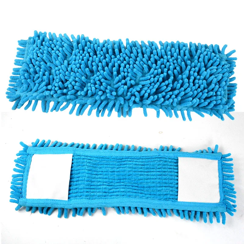 41x12 cm Blue Microfiber Chenille Replaceable Mopping Cloth Head for Extendable Mops Top Household Floor Cleaning Supplies