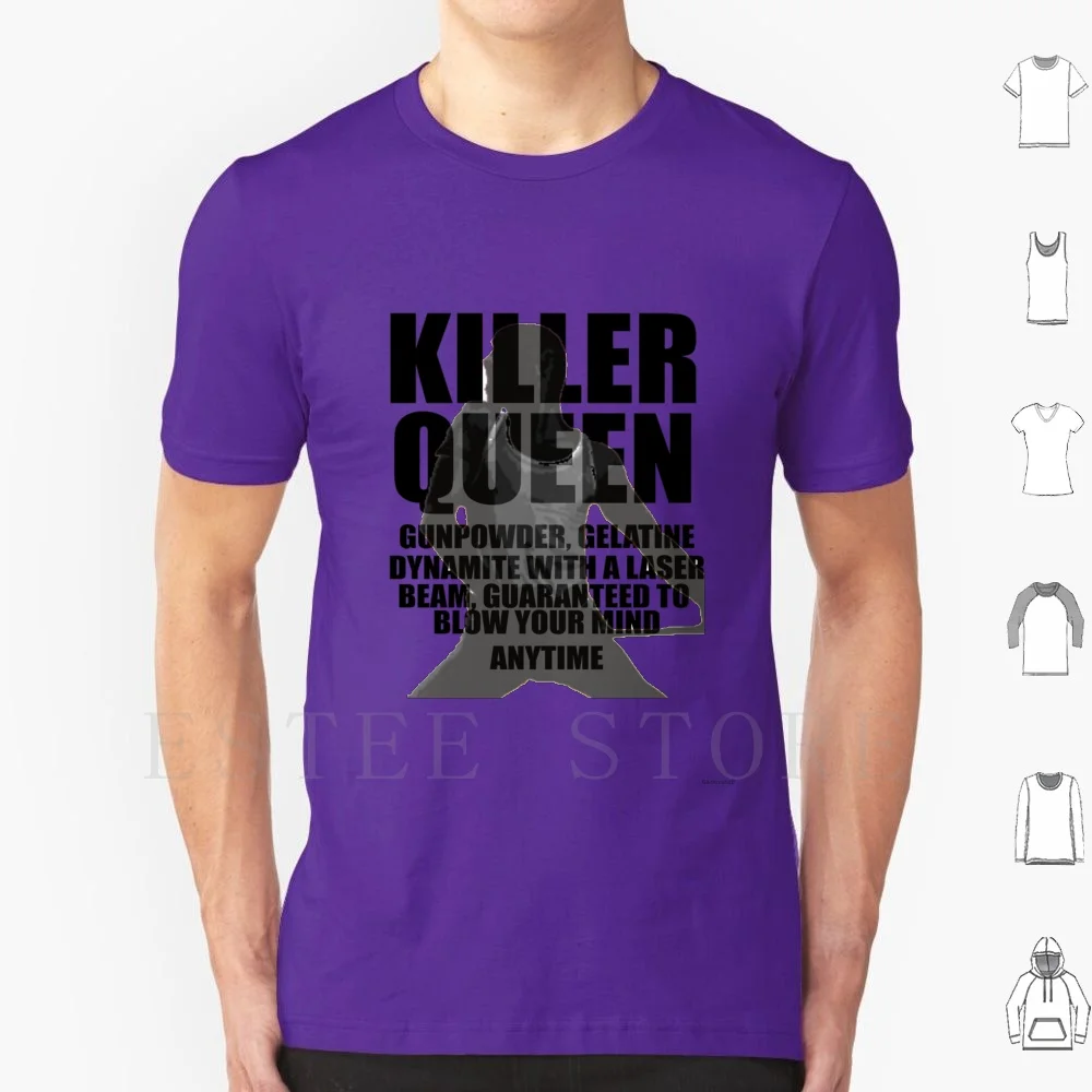 Queen Killer T Shirt DIY Big Size 100% Cotton Top Xs Xl M L Large Medium Girls Ladies Mens Jumper Cover Lyric Queen Killer