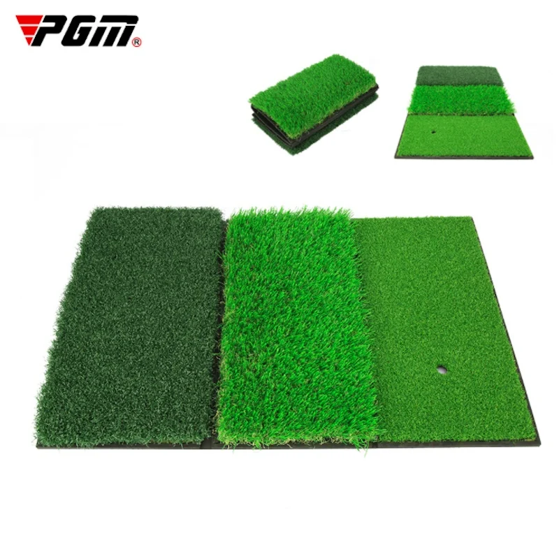 PGM Golf Three Color Mini Hitting Mat 3in1 Fairway Exercise Swing Practice Cutting Training DJD024 Wholesale