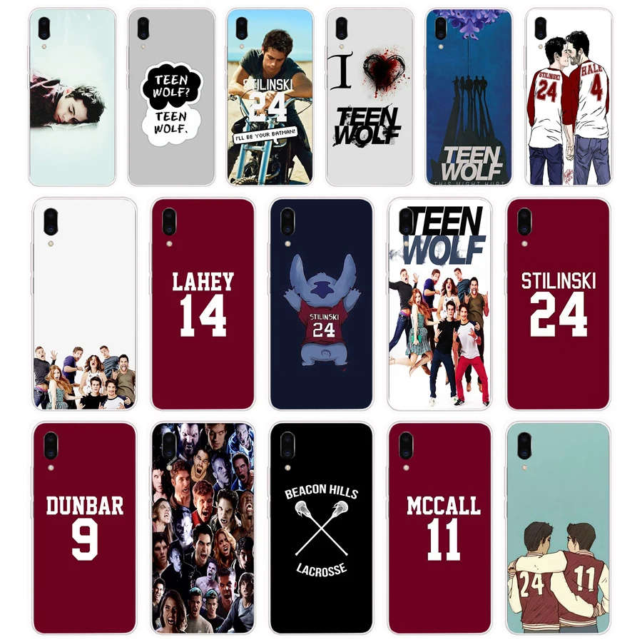 122FG Teen Wolf Stilinski 24 McCALL 11 LAHEY  gift Soft Silicone Tpu Cover phone Case for Meizu Pro 7 Plus X8 C9 Pro Note 9 case