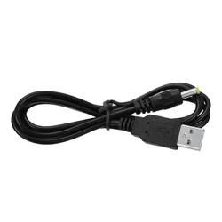 Kabel zasilający USB A do DC 5V 4.0mm/1.7mm przewód zasilający 80cm wymiana ładowarki pasuje do Sony PSP