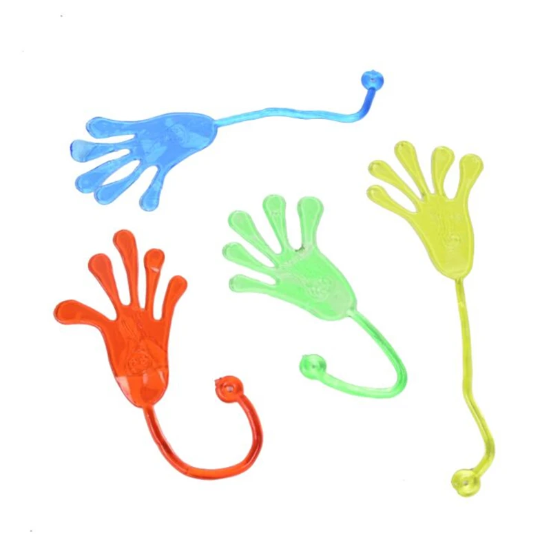 2Pcs Kids Sticky Hands Palm Party Favor Toys Novelties Prizes Birthday Gift toys for children Sticky Toy Antistress Deformed Toy