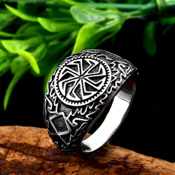 Beier 316L Stainless Steel high quality Nose viking for men scandinavian Runic Amulet Ring fasion jewelry LR582