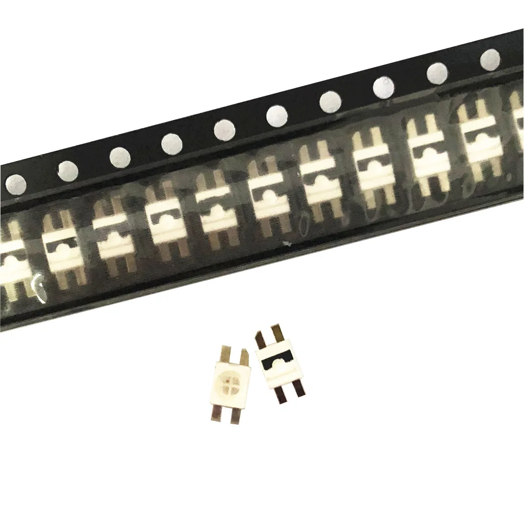 50PCS 6028 RGB COMMON ANODE PLCC-4 6.0*2.8 20mA Water Clear FULL COLORS 3528 Reverse mount