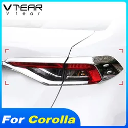 Vtear Rear Lights Trim Exterior Tail Lamp Cover Frame Decoration Car Styling Mouldings Accessories Parts For Toyota Corolla 2023