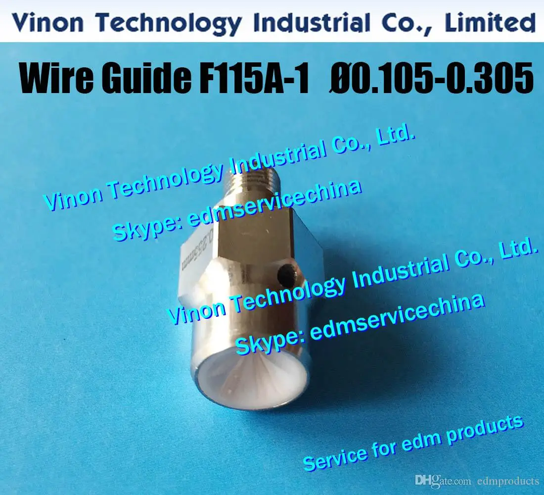 F115A-1 Ø0.105 Finish Cut-Diamond Guide (Double Ceramic) A290-8119-Y703 for Fanuc Level Up(iD2),iE,0iC edm lower guide d=0.105