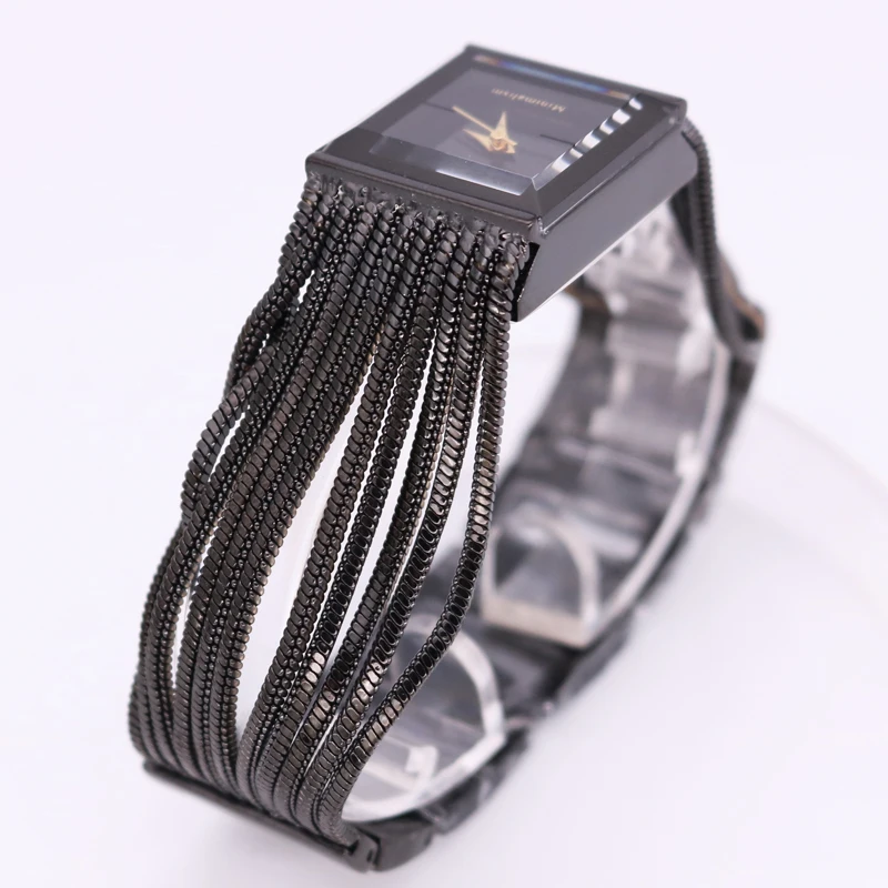 Julius Damenuhr Japan Quarz Stunden Feine Mode Kleid Kette Armband Büro Edelstahl Business Mädchen Geschenkbox