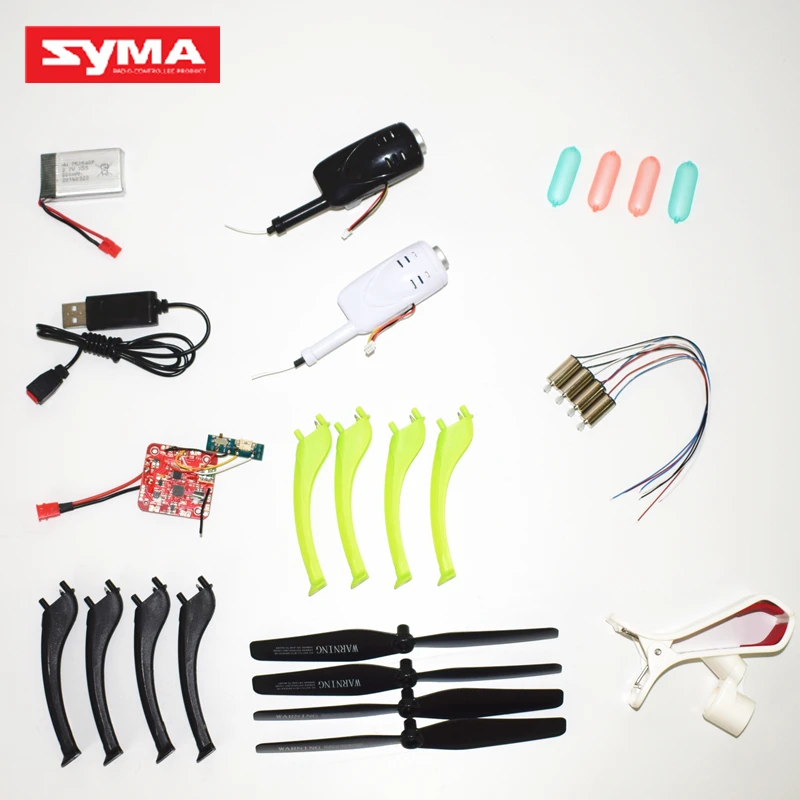 

Full Set SYMA X5HW X5HC RC Quadcopter Spare Parts Original Accessories Blade Propeller Protective Frame Landing Skid Body Shell