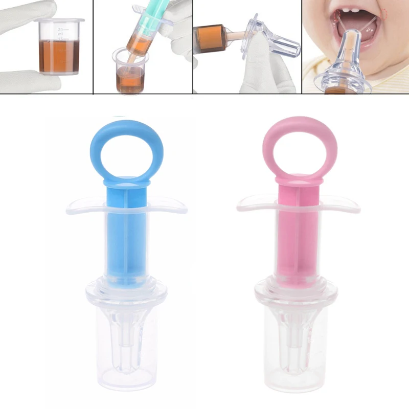 Baby Feeding Utensils Needle Feeder Squeeze Medicine Dropper Dispenser Pacifier kids Smart Medicine Dispenser Baby Care Tools