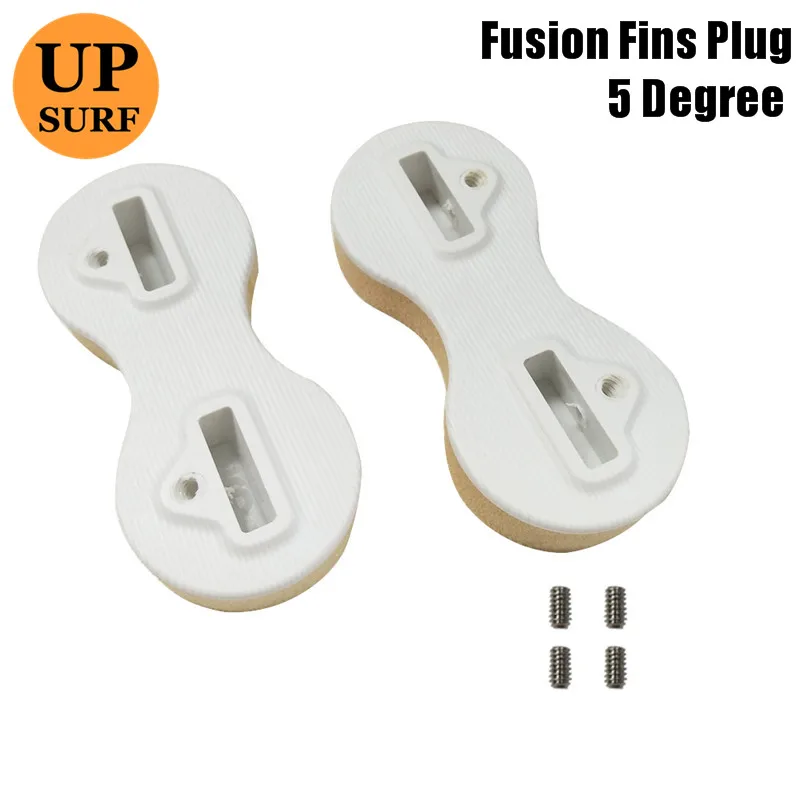 

Free Shipping 5 Degree Fusion Fin Plug Double Tabs Plug Surfboard Double Tabs Fin Box