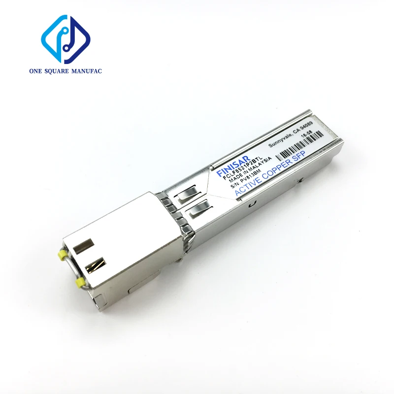 

Finisar FCLF8521P2BTL 1000BaseT RJ45 100M SFP Fiber Optical Module Transceiver