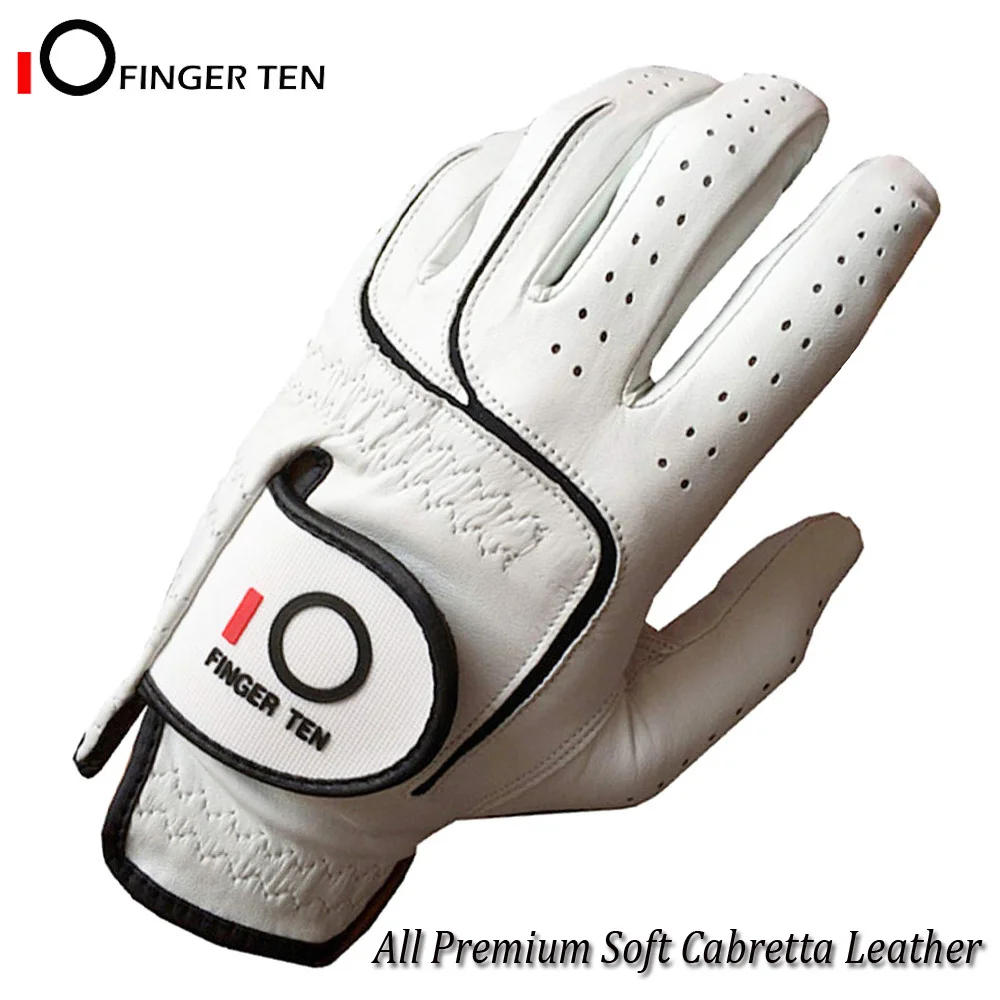 All Premium Soft Cabretta Leather Mens Golf Gloves Fit Grip Left Hand Lh Right Hand Rh with Size from Small to XXL