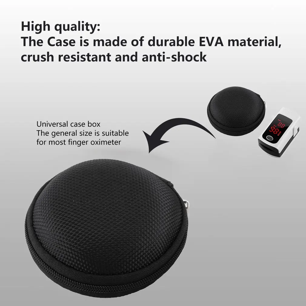 Hot Newest EVA Neutral Oximeter Bag Storage Bag Neutral Oximeter Storage Box Oximeter Cover Kit Bag Protection Bag