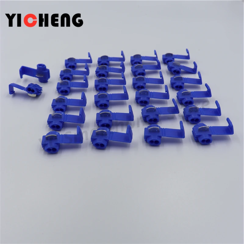 25Pcs Cable Connector Quick Lock Terminal  Red22-18AWG Blue18-14 AWG Yellow12-10AWG speaker binding post  wire connector
