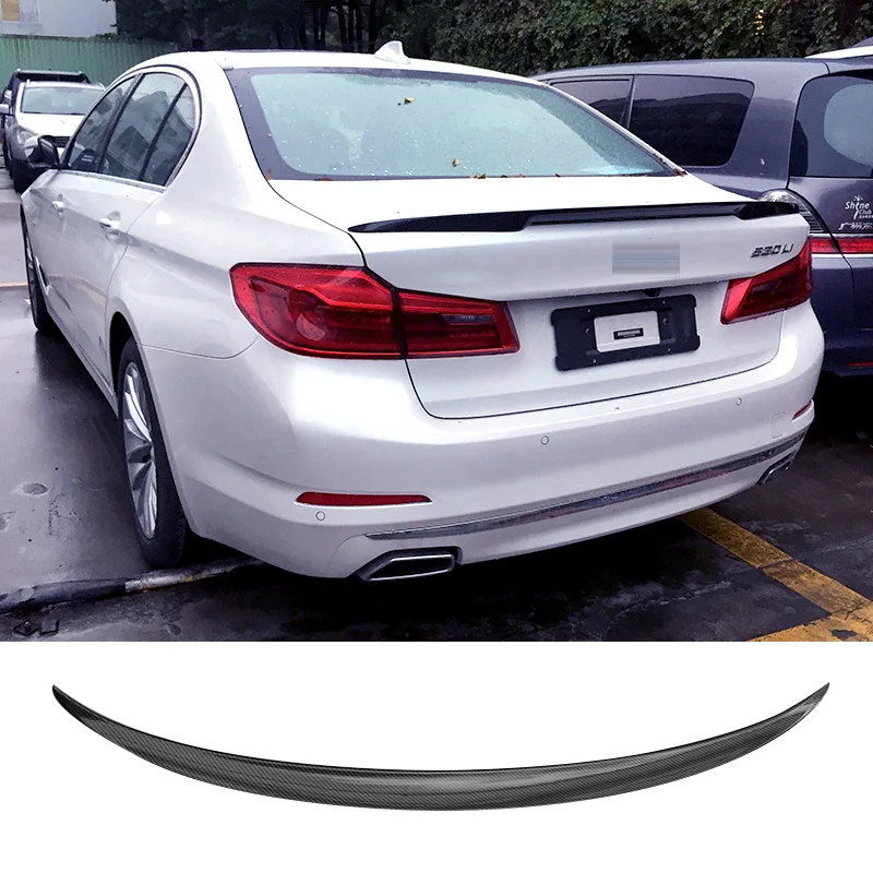 

Carbon Fiber Spoiler Rear Trunk Wing Black Ducktail Spoiler For BMW G30 5 Series 520 530 540 2018 19 20 21