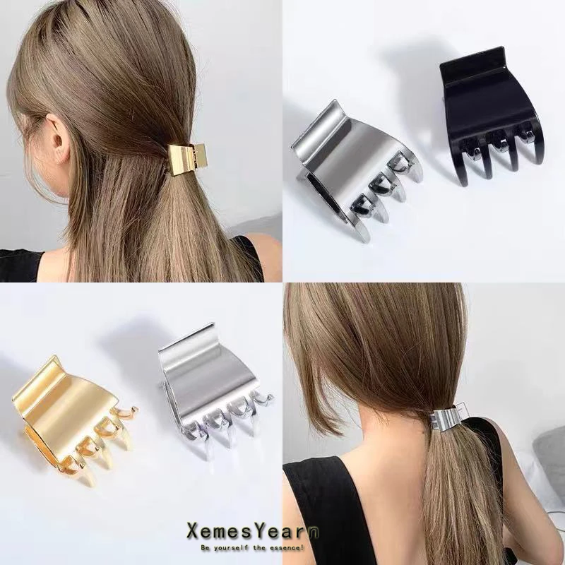 

2023 New Girl's High Horsetail Fixed Artifact Hairpin Simple Jewelry Hair Accessories Halloween Party Small Grab Clip For Woman