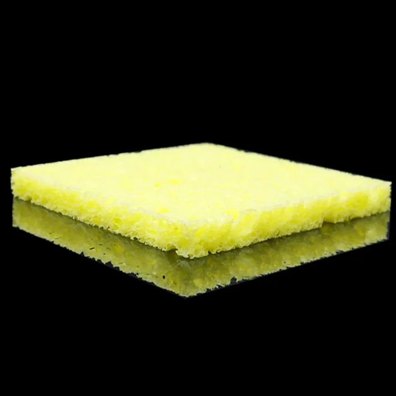 10pcs Solder Iron Tip Welding PCB Cleaning Pads Universal Soldering Iron Replacement Sponges UseTo Soldering Tip Clean Tools