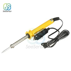 DC 12V 30W Electric Soldering Iron+Lighter Socket Plug for Auto Car Solder Repair Tools