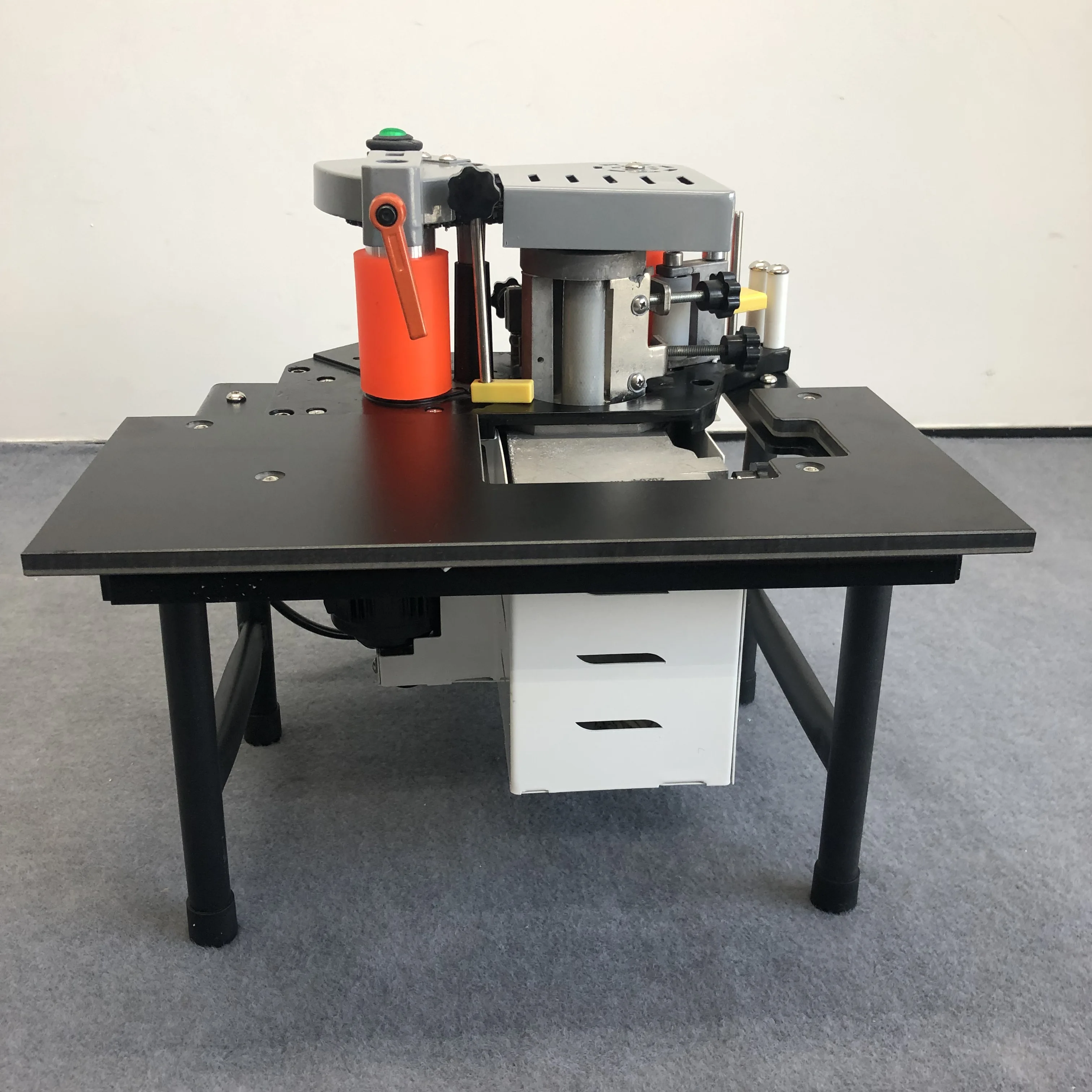 Ru entrega carpintaria borda portátil borda borda de borda máquina dupla lado colagem portátil borda bander 220v/110v 1200w