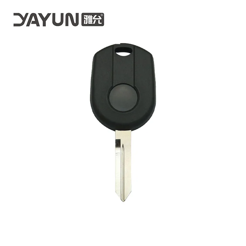 YAYUN 2 + 1 botones sin cortar H75 llave hoja en blanco con conector de batería transpondedor carcasa de llave de coche remoto para Ford Lincoln